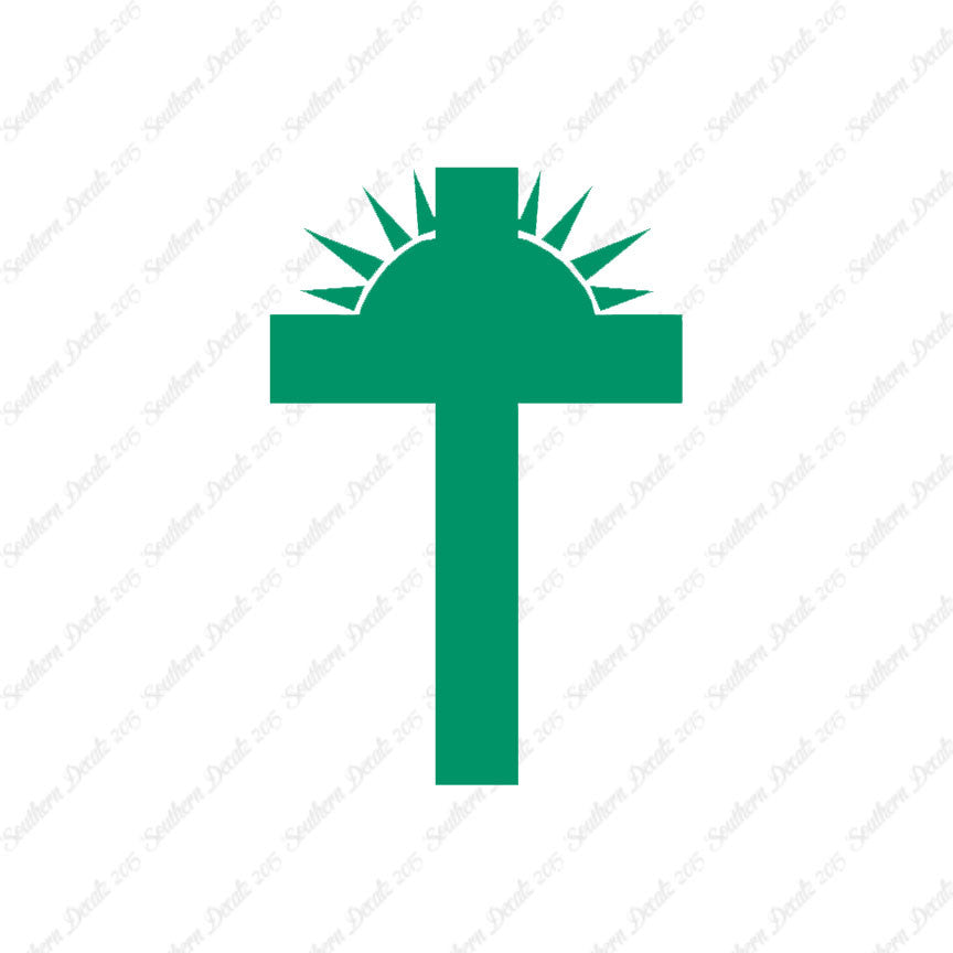 Cross With Sunrise Religion