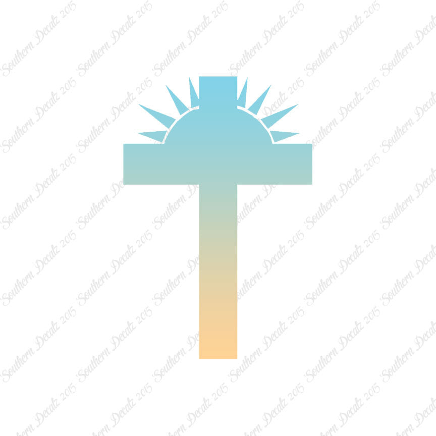 Cross With Sunrise Religion