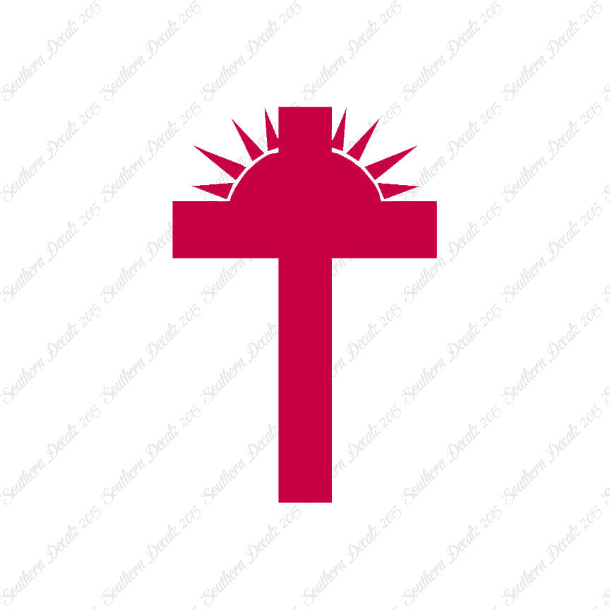 Cross With Sunrise Religion