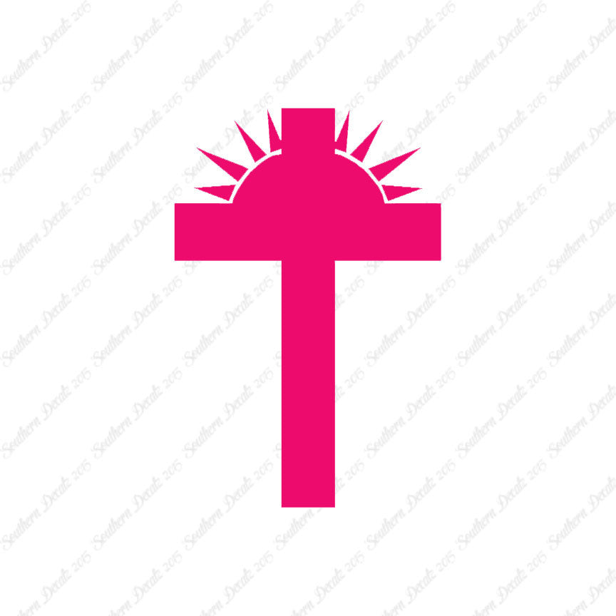 Cross With Sunrise Religion