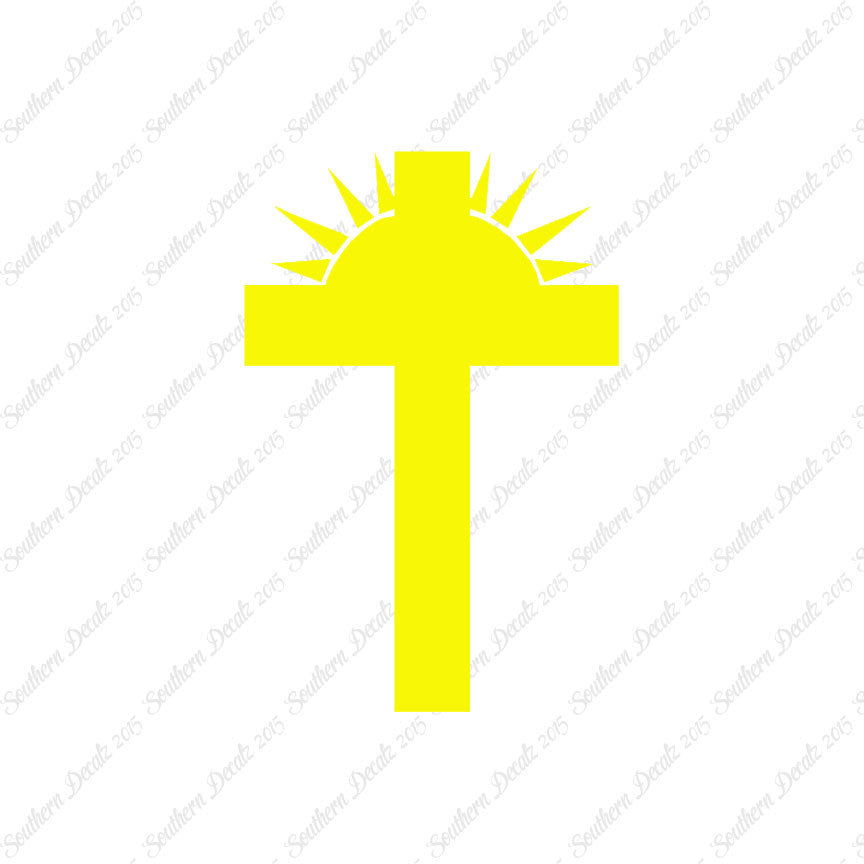 Cross With Sunrise Religion