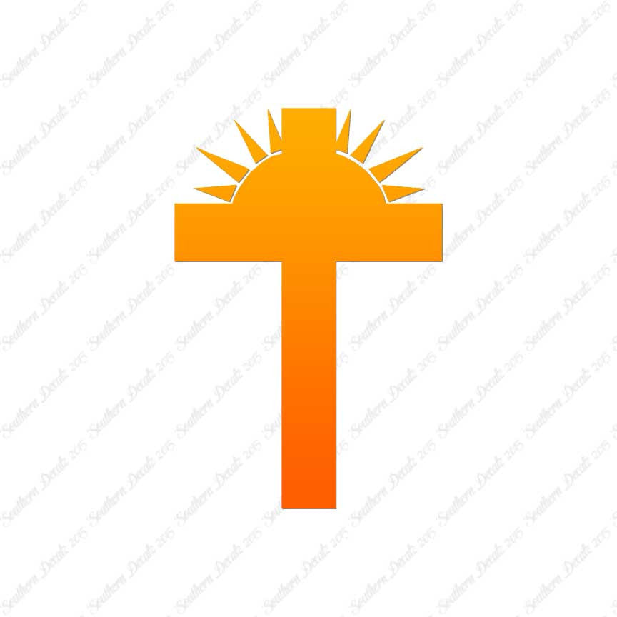 Cross With Sunrise Religion