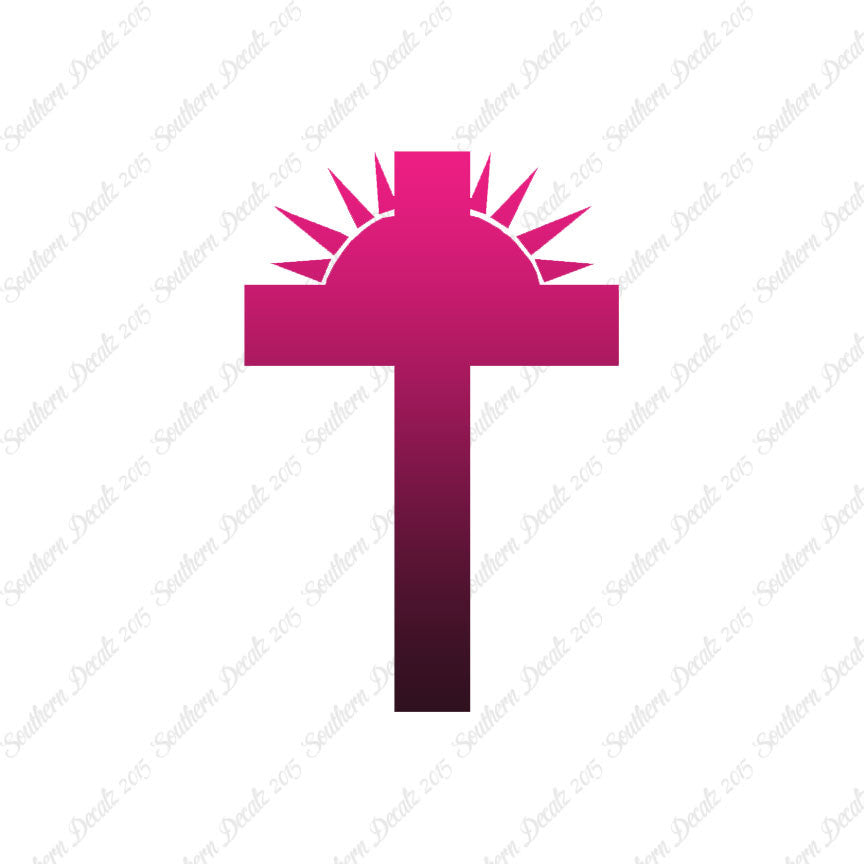 Cross With Sunrise Religion