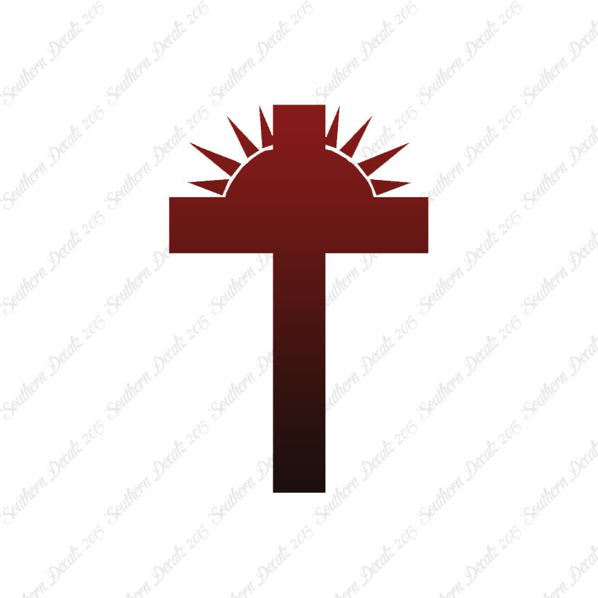 Cross With Sunrise Religion