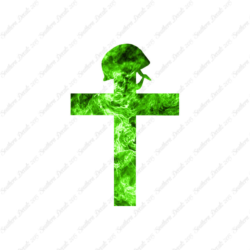 Cross With Helmet War Memorial