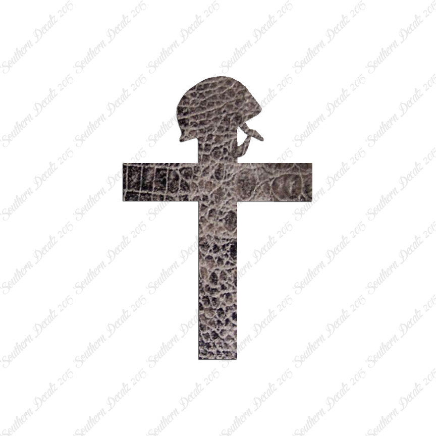 Cross With Helmet War Memorial