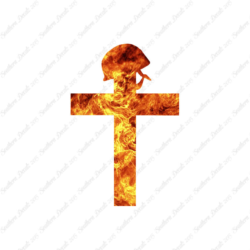 Cross With Helmet War Memorial