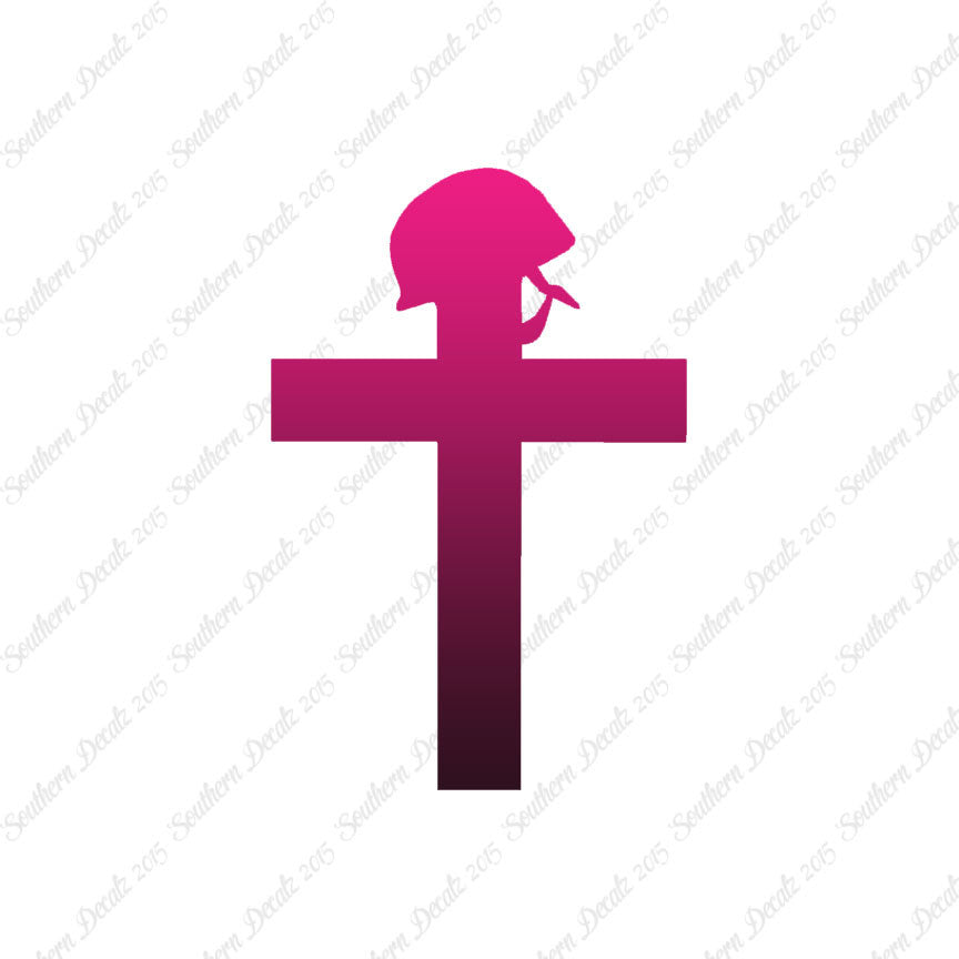 Cross With Helmet War Memorial