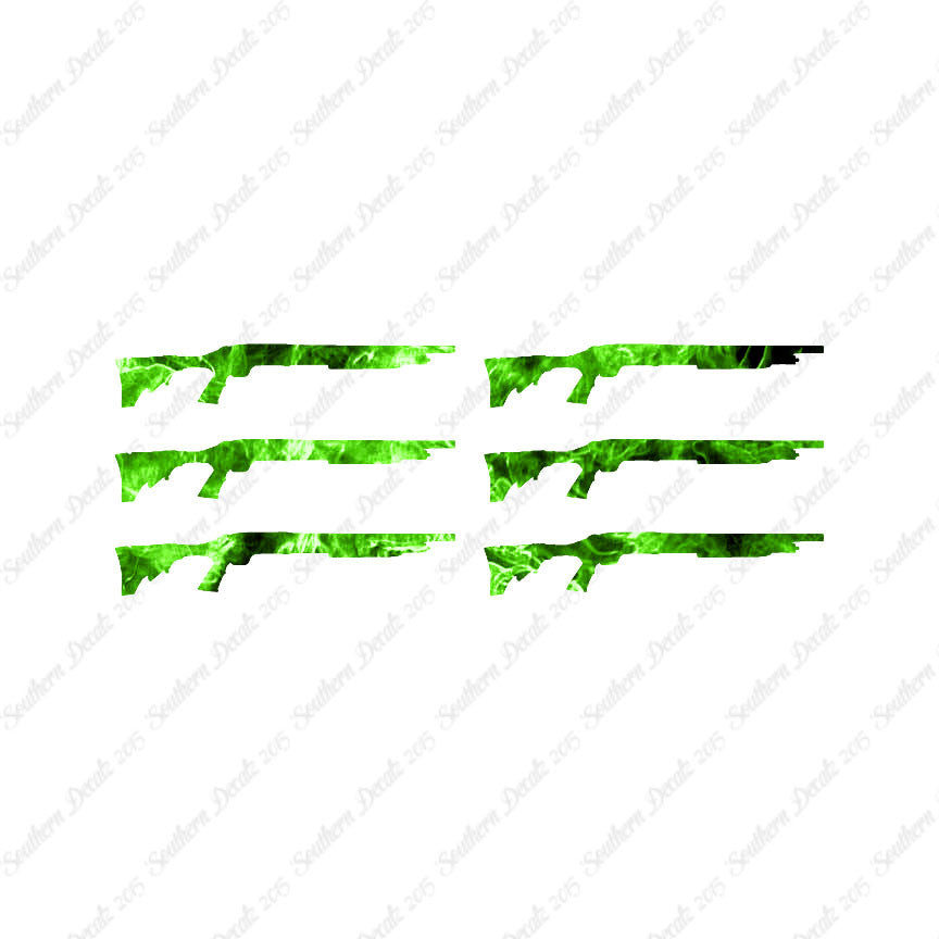 Set Of 6 Rifles