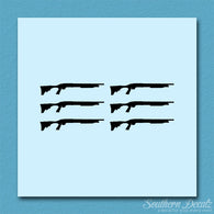 Set Of 6 Rifles