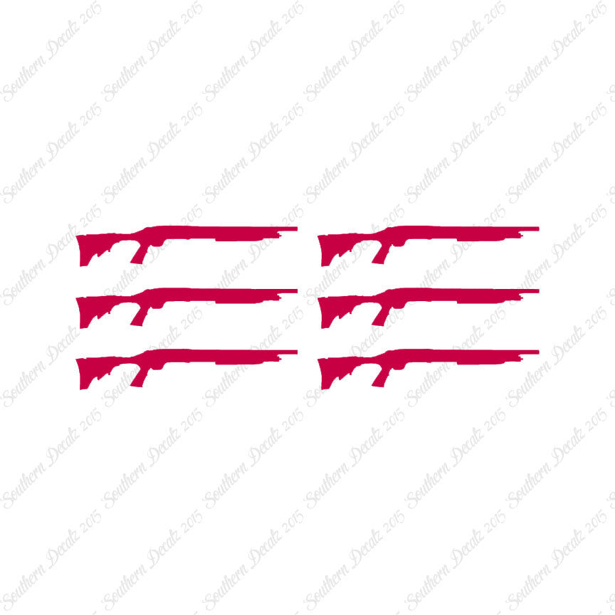 Set Of 6 Rifles