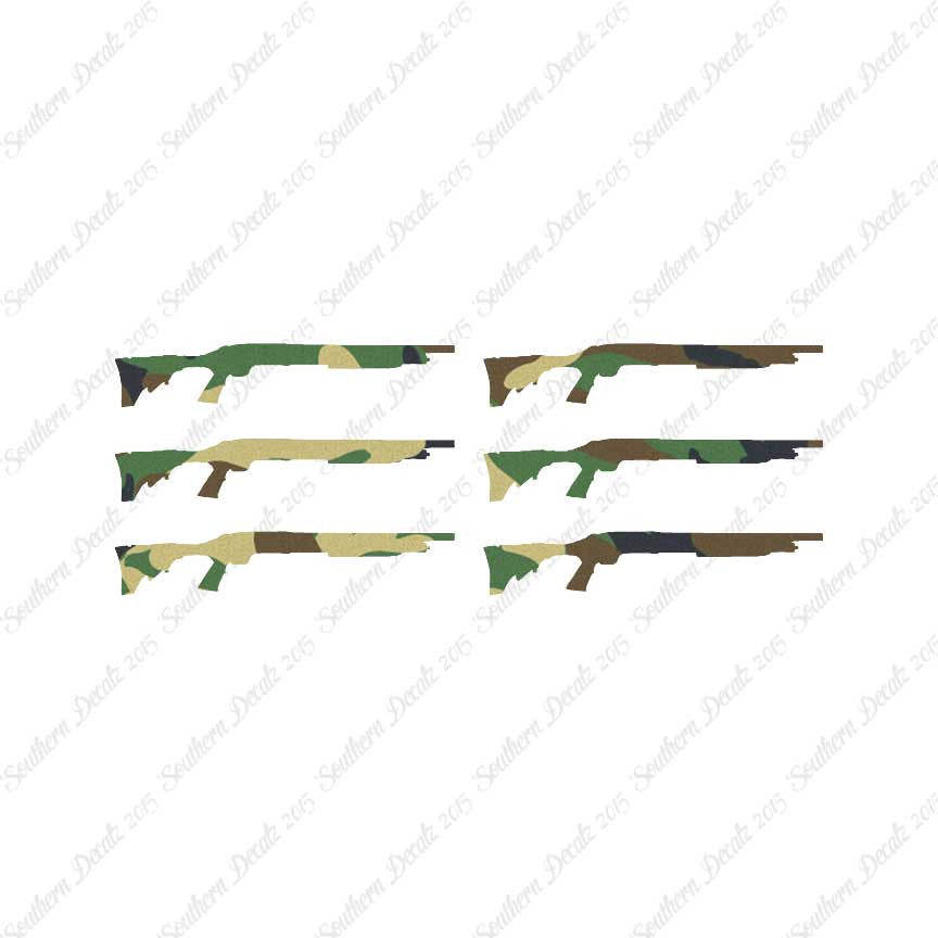 Set Of 6 Rifles