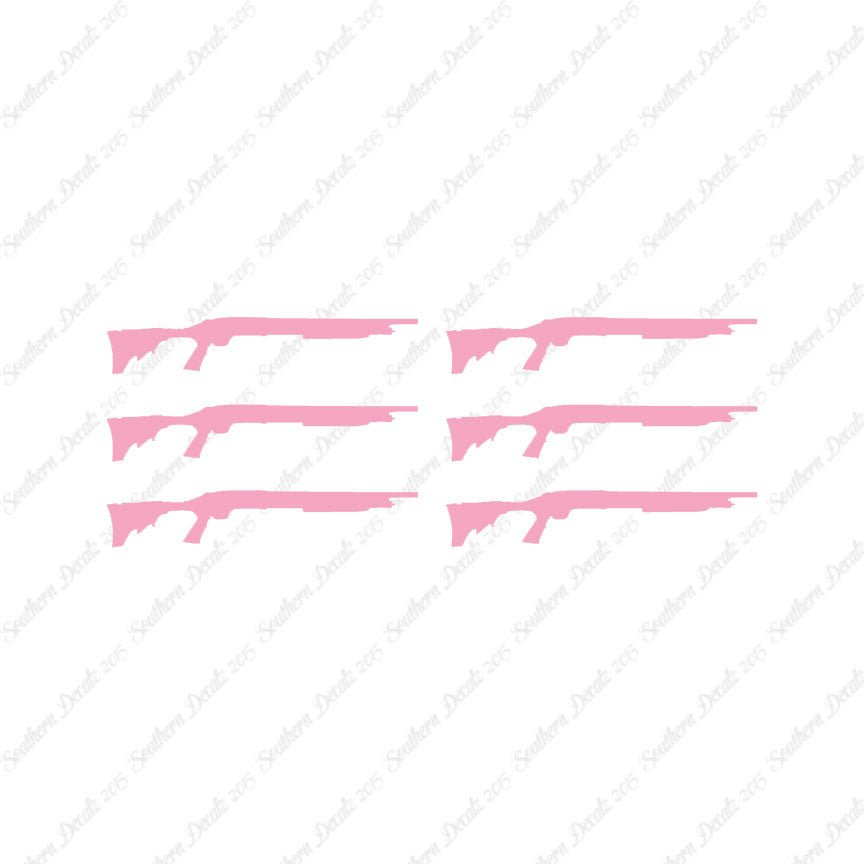 Set Of 6 Rifles