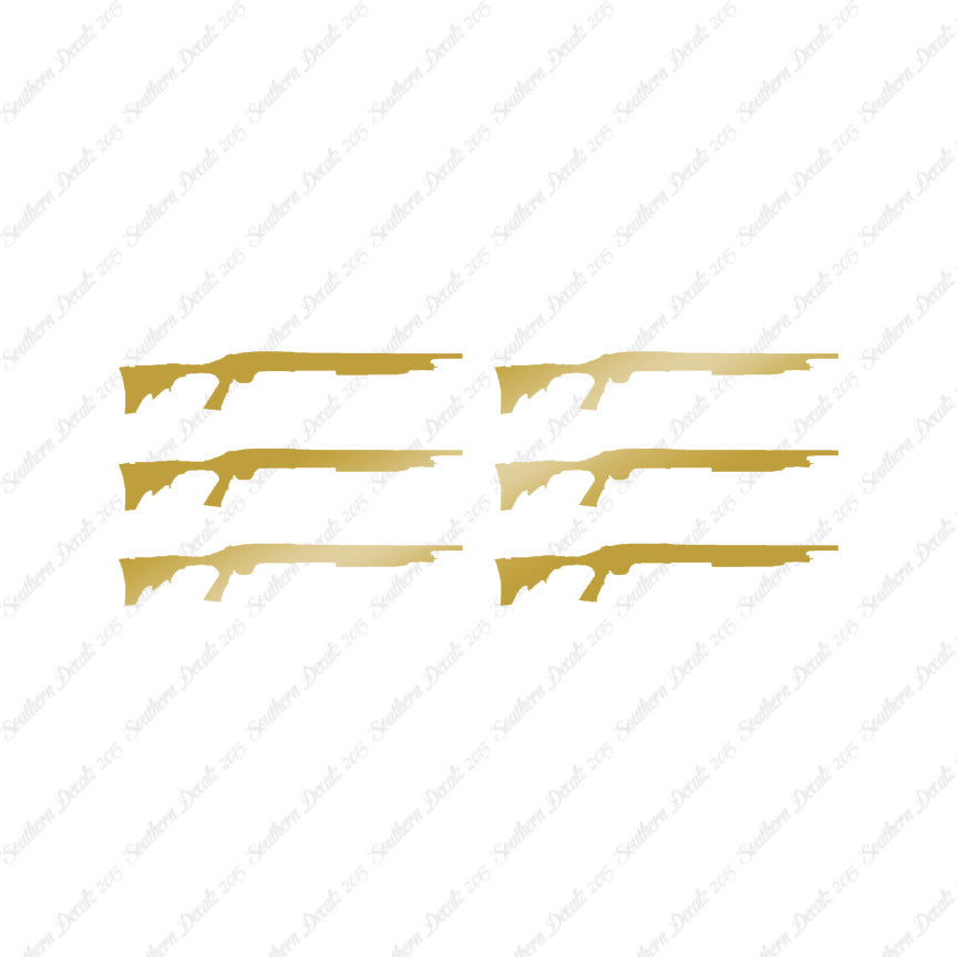Set Of 6 Rifles