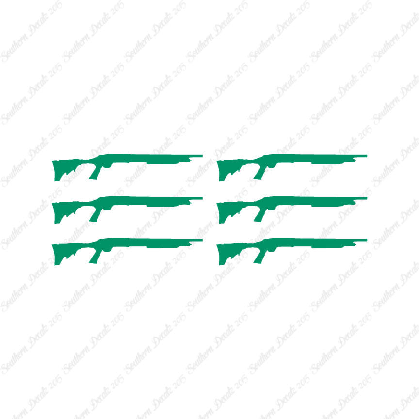 Set Of 6 Rifles