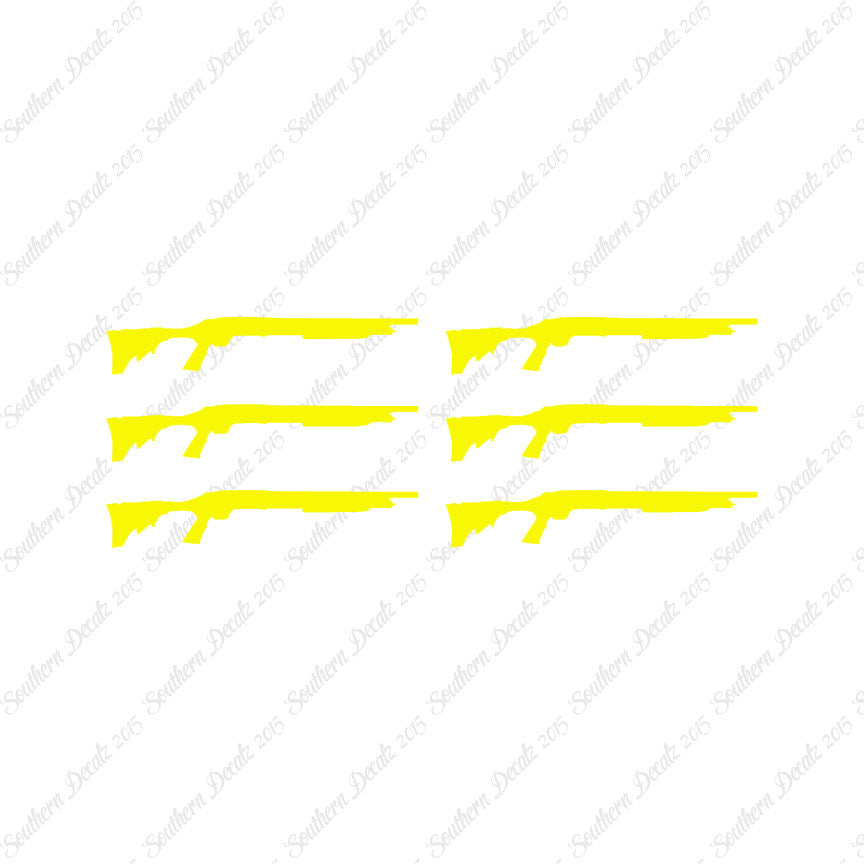 Set Of 6 Rifles