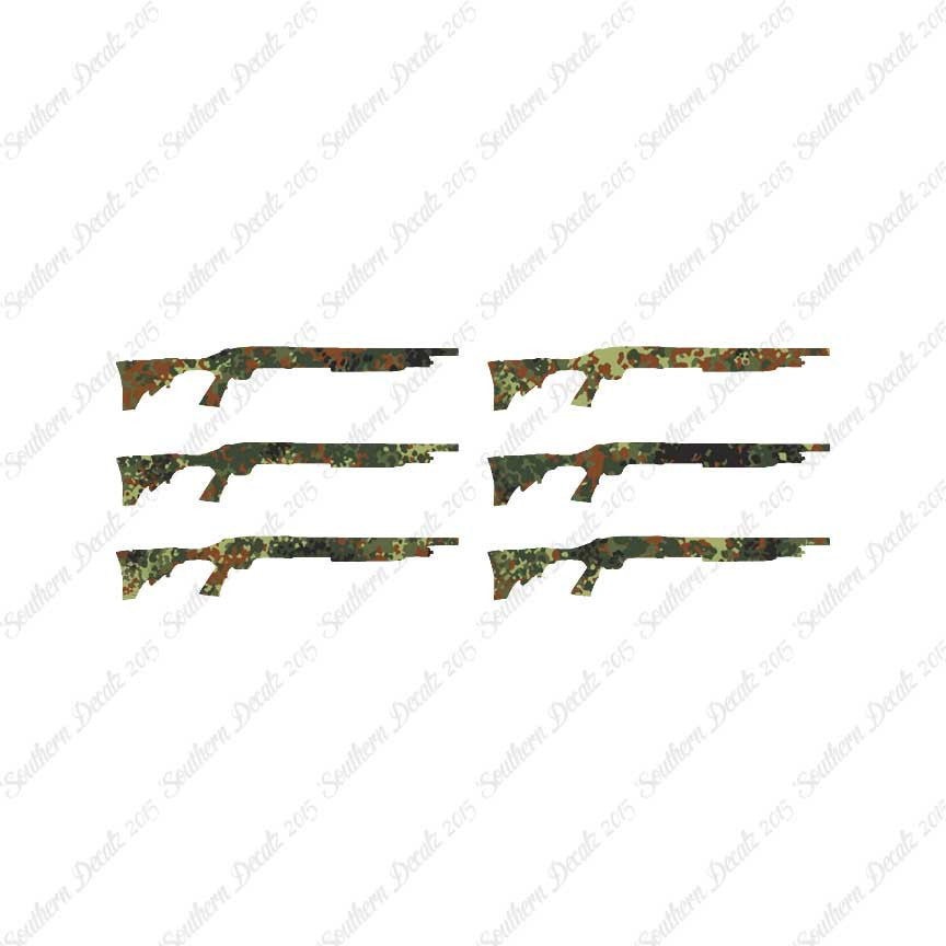 Set Of 6 Rifles