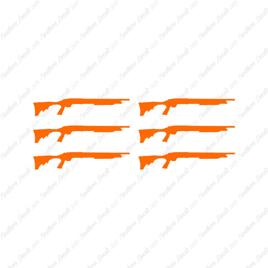 Set Of 6 Rifles