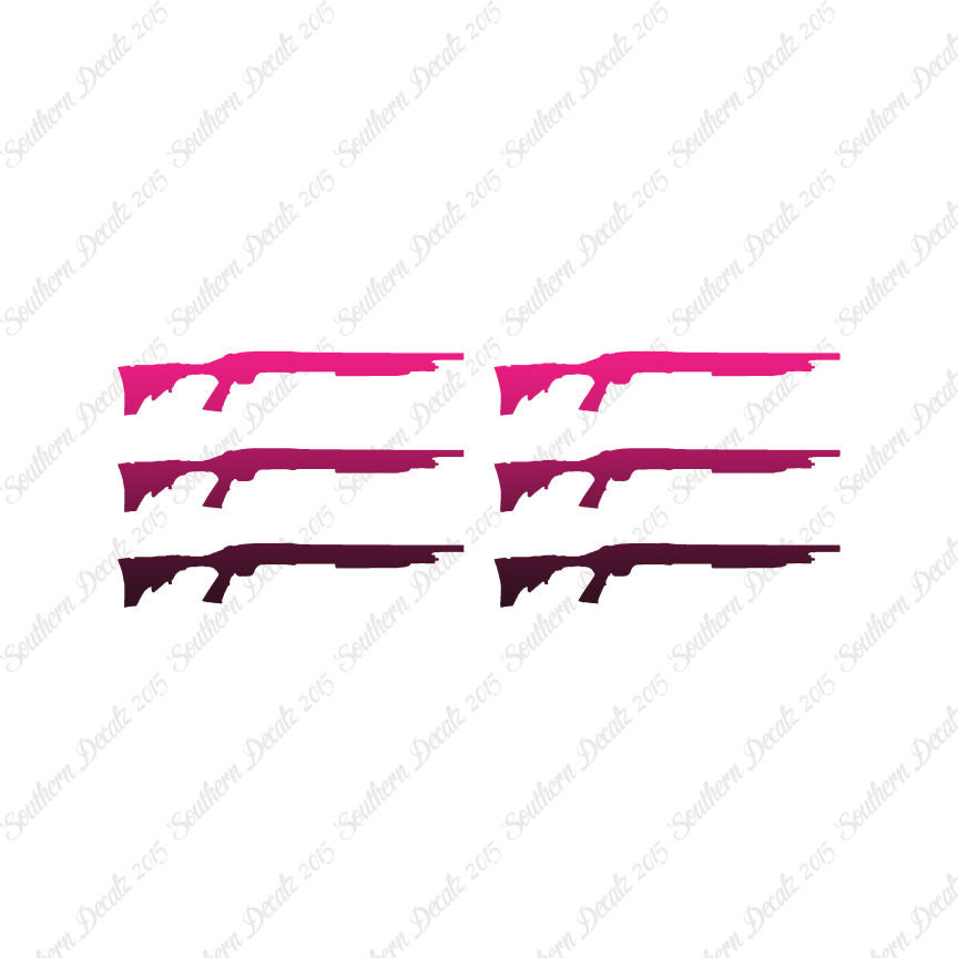 Set Of 6 Rifles