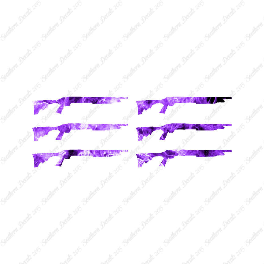 Set Of 6 Rifles