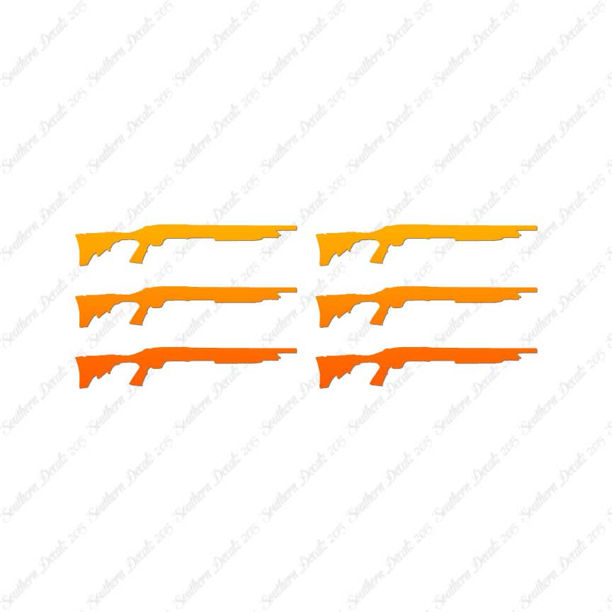 Set Of 6 Rifles