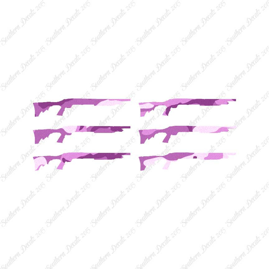 Set Of 6 Rifles