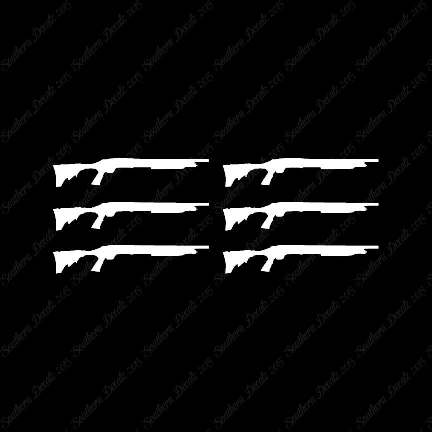 Set Of 6 Rifles