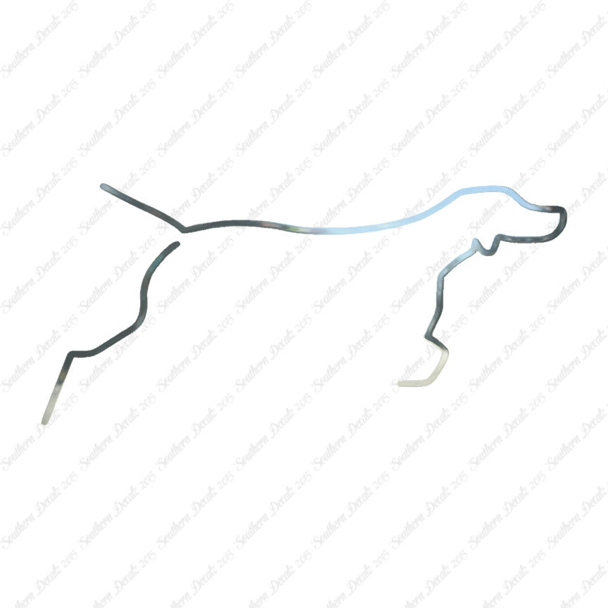 Pointer Outline Dog