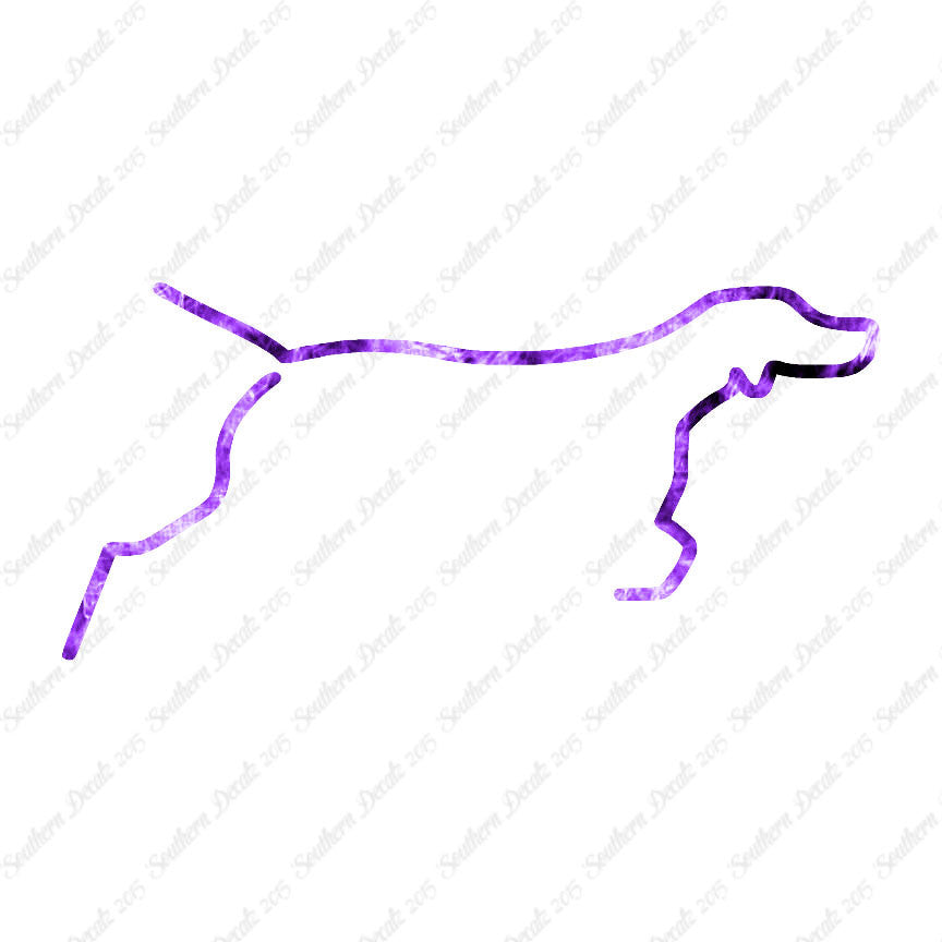 Pointer Outline Dog