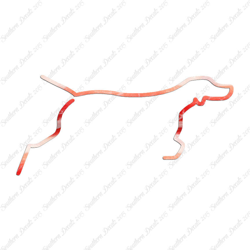Pointer Outline Dog
