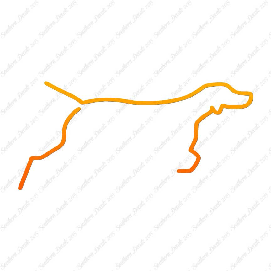 Pointer Outline Dog