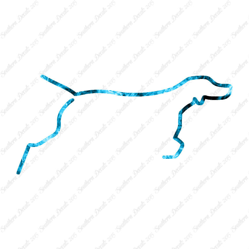 Pointer Outline Dog