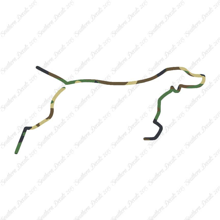 Pointer Outline Dog
