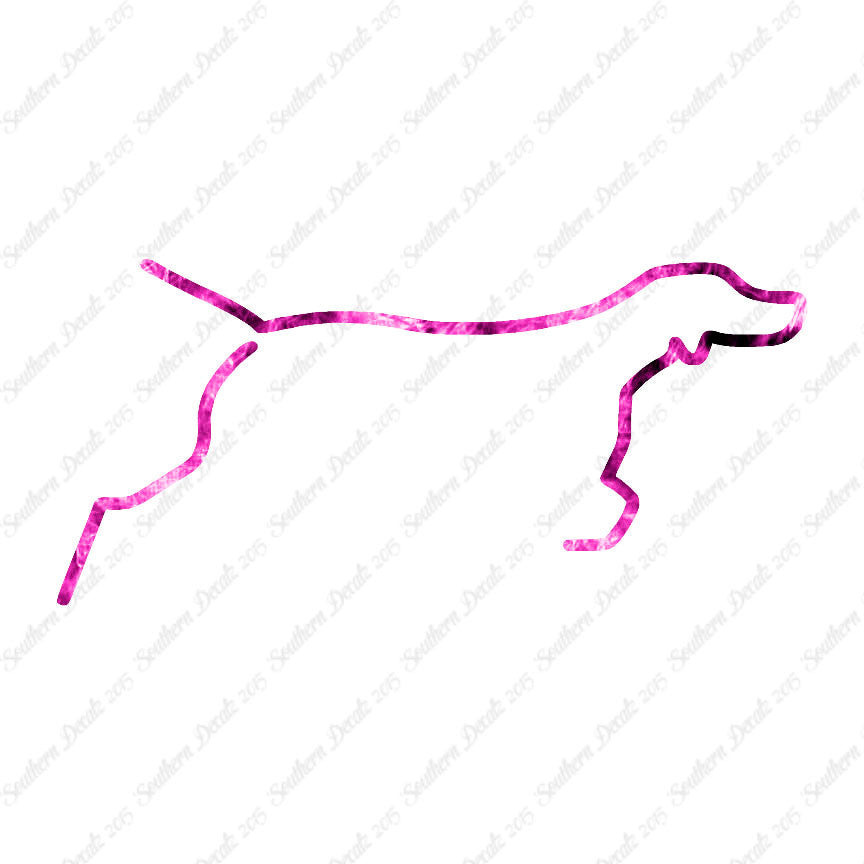 Pointer Outline Dog