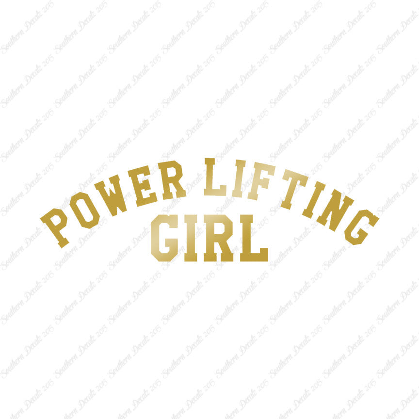 Powerlifting Girl