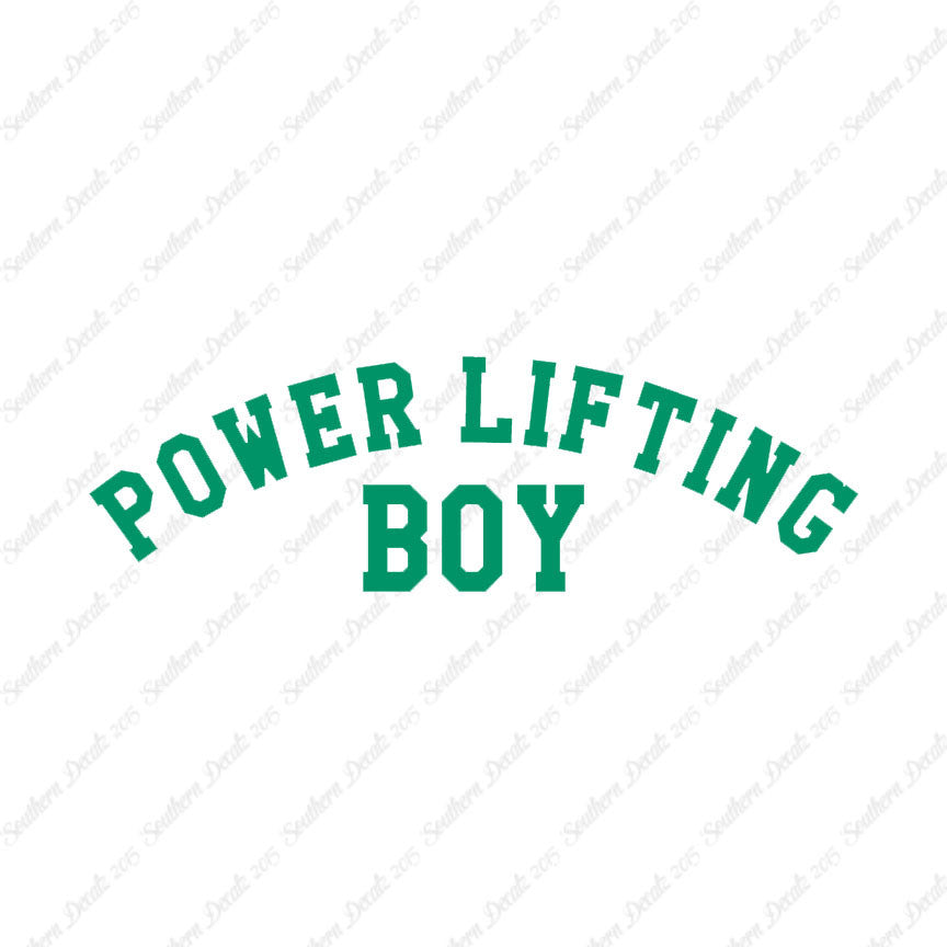 Powerlifting Boy