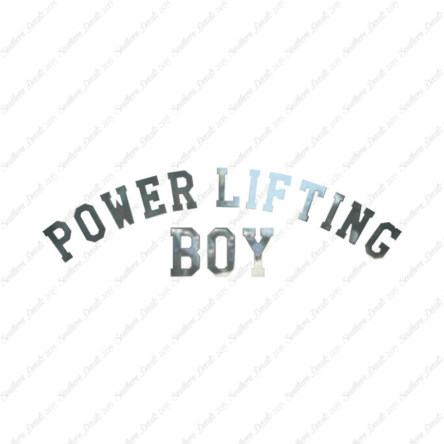 Powerlifting Boy