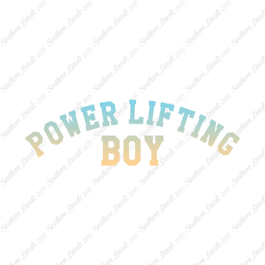 Powerlifting Boy