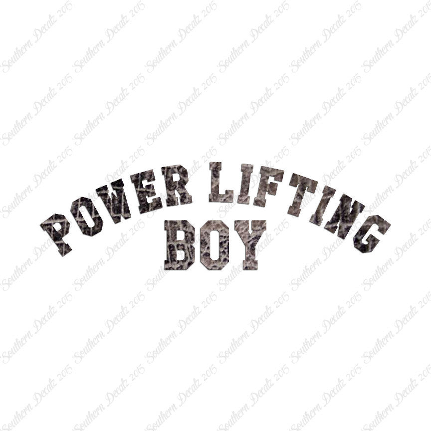 Powerlifting Boy