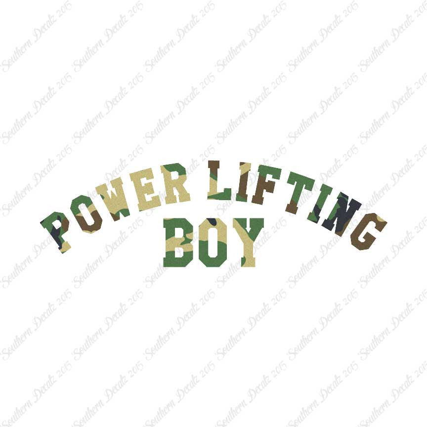 Powerlifting Boy