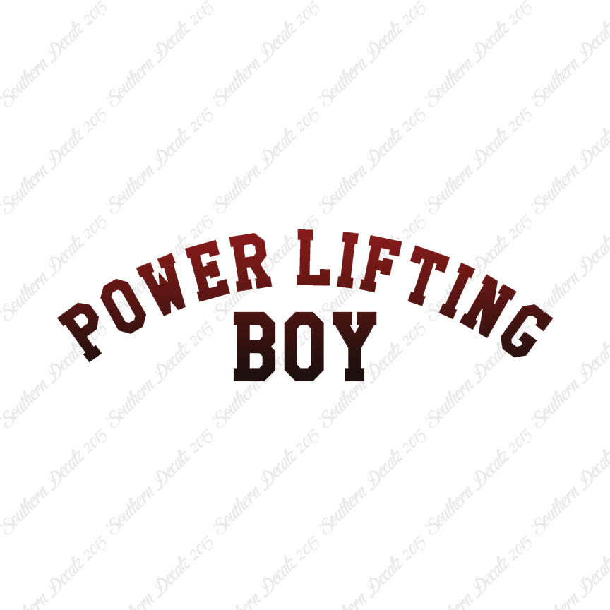 Powerlifting Boy