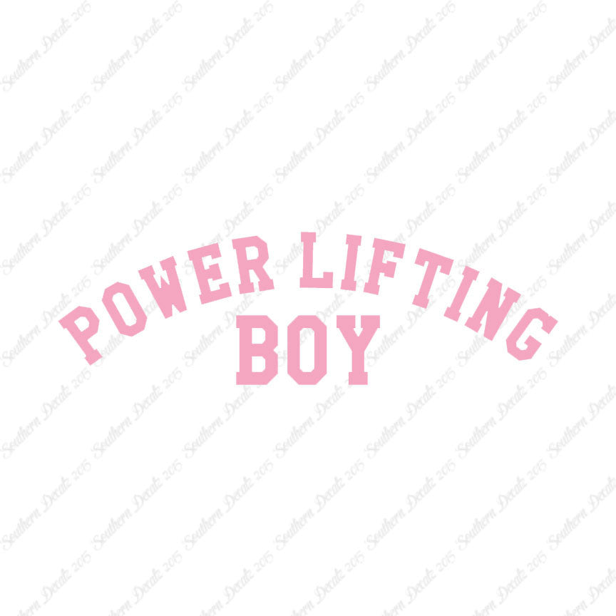 Powerlifting Boy