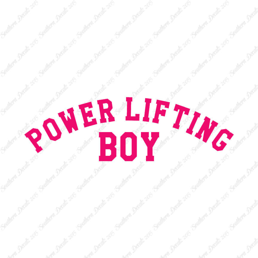 Powerlifting Boy