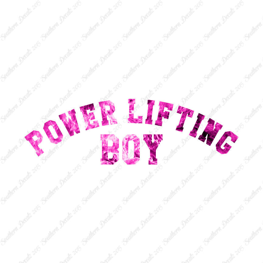 Powerlifting Boy