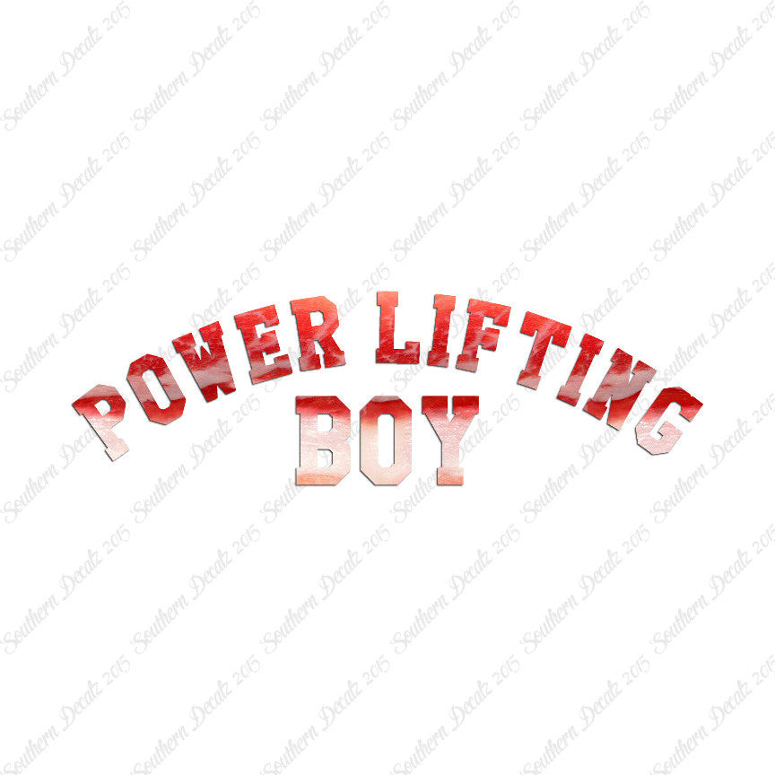 Powerlifting Boy