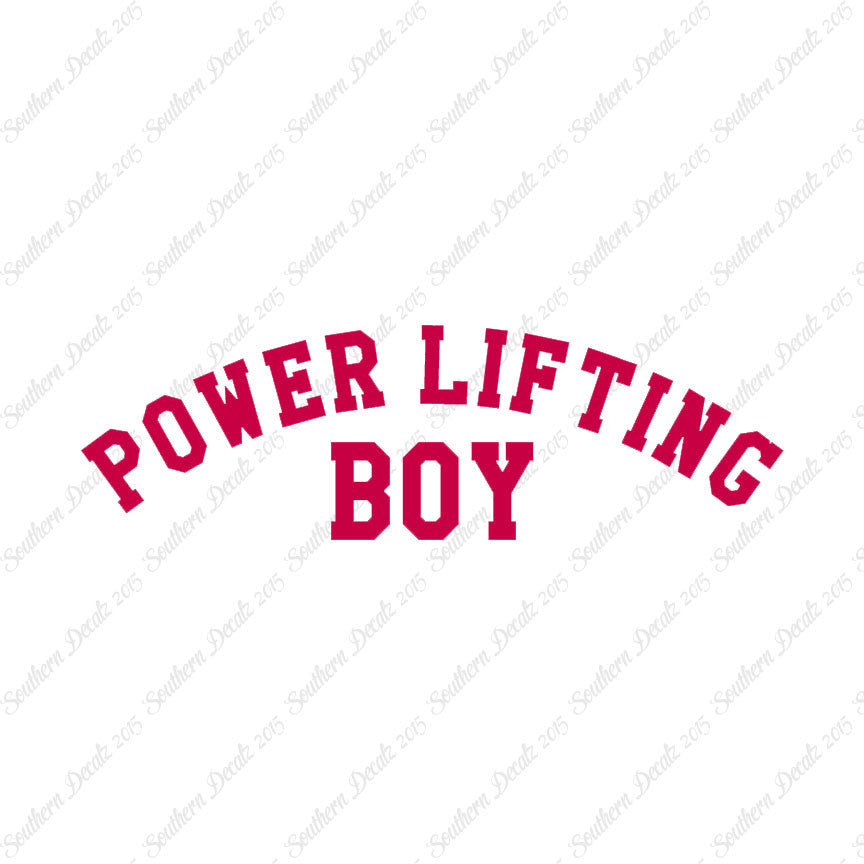 Powerlifting Boy