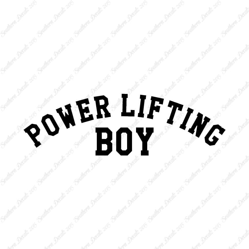 Powerlifting Boy