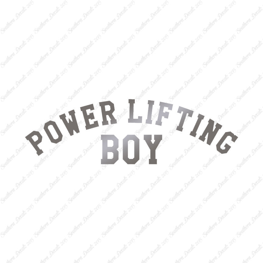 Powerlifting Boy
