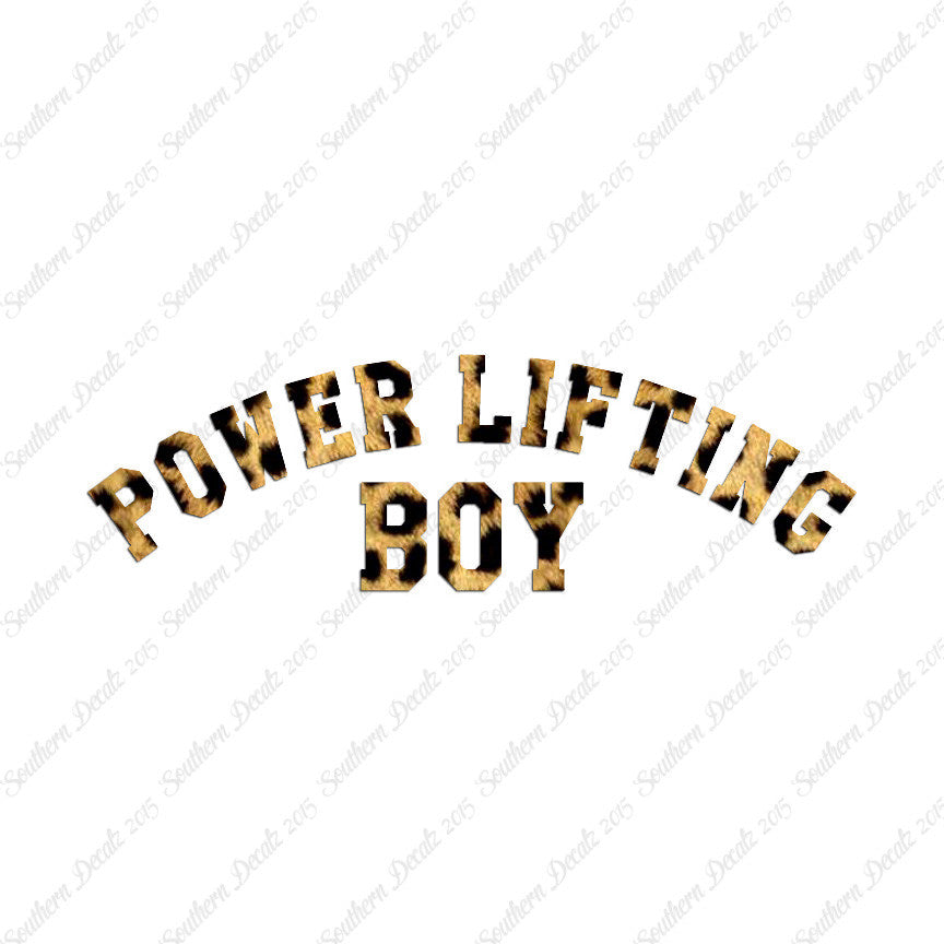 Powerlifting Boy