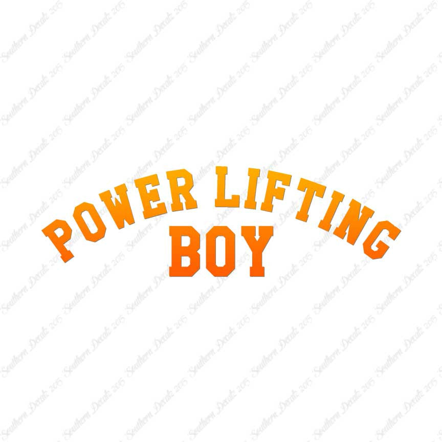 Powerlifting Boy